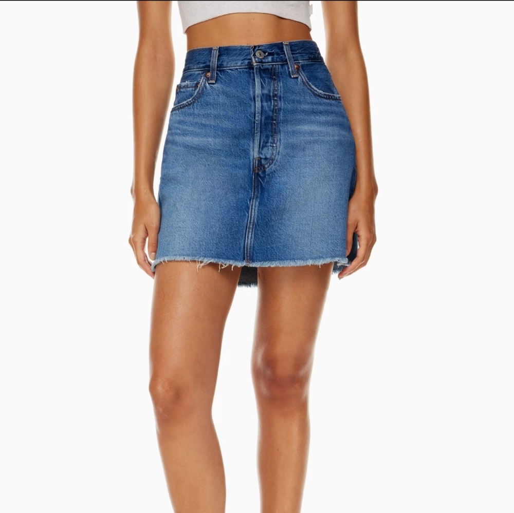 NWT Levi's Ribcage Skirt - Picture 2 of 11